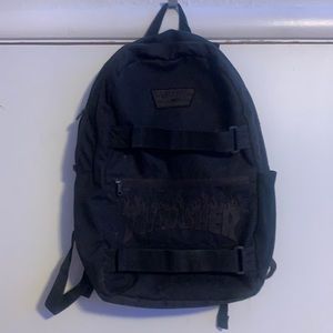 thrasher authentic skatepack thrasher x vans backpack